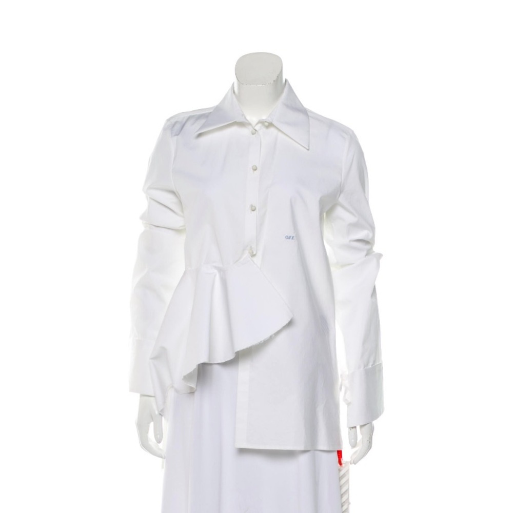 Off-White by Virgil Abloh Asymmetrical top sz 42IT